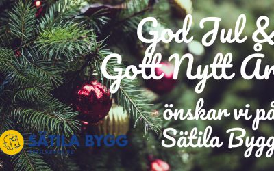 Julhälsning från Sätila Bygg